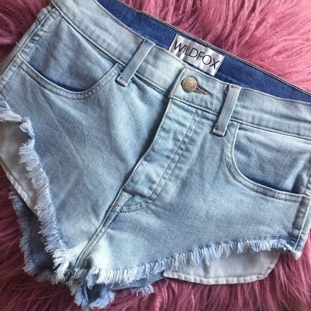 Wild Fox - Denim Shorts