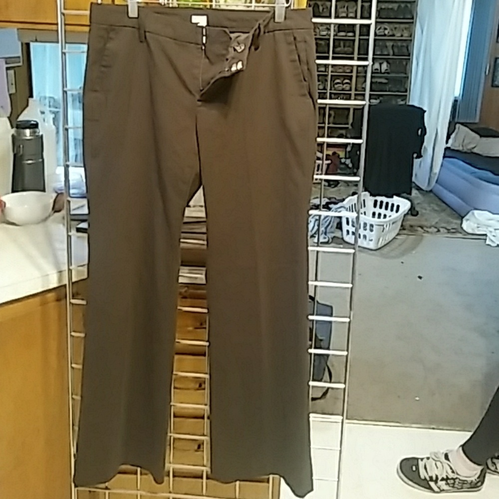 Cholocate brown slacks