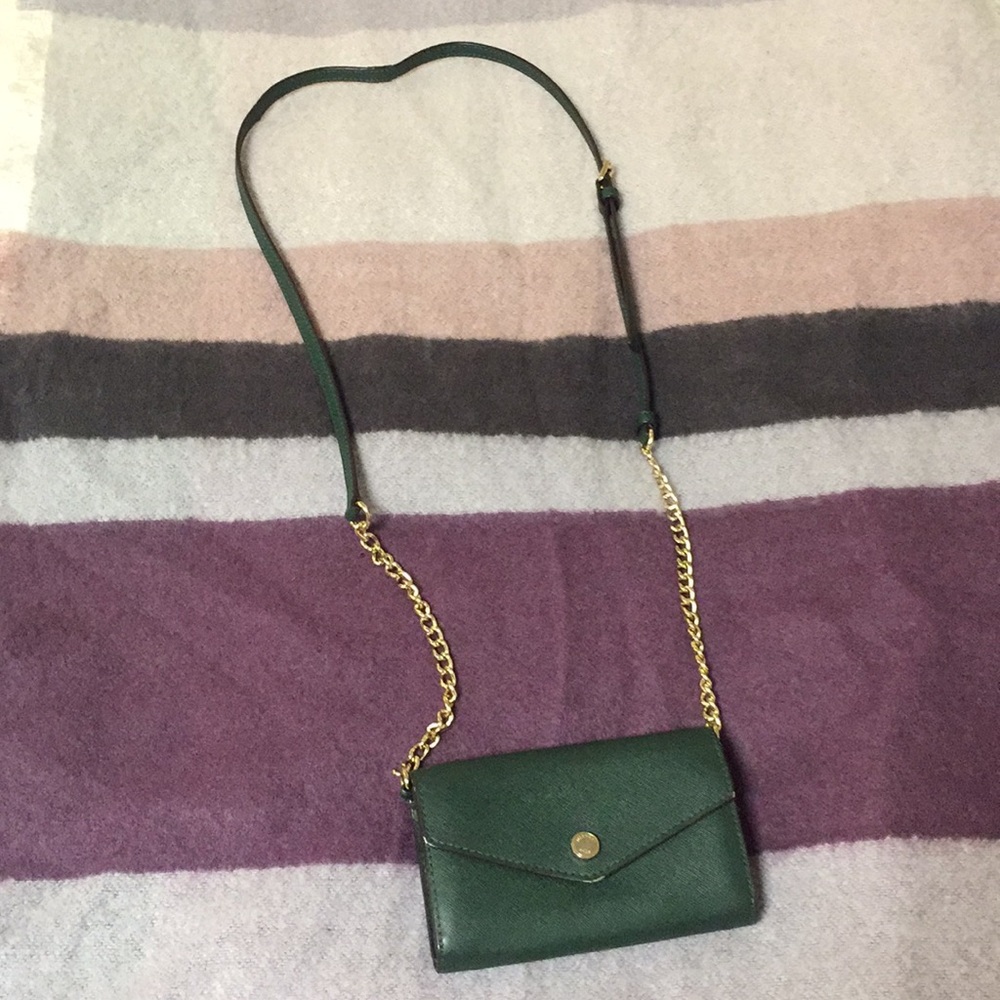 Michael Kors Dark Green Crossbody
