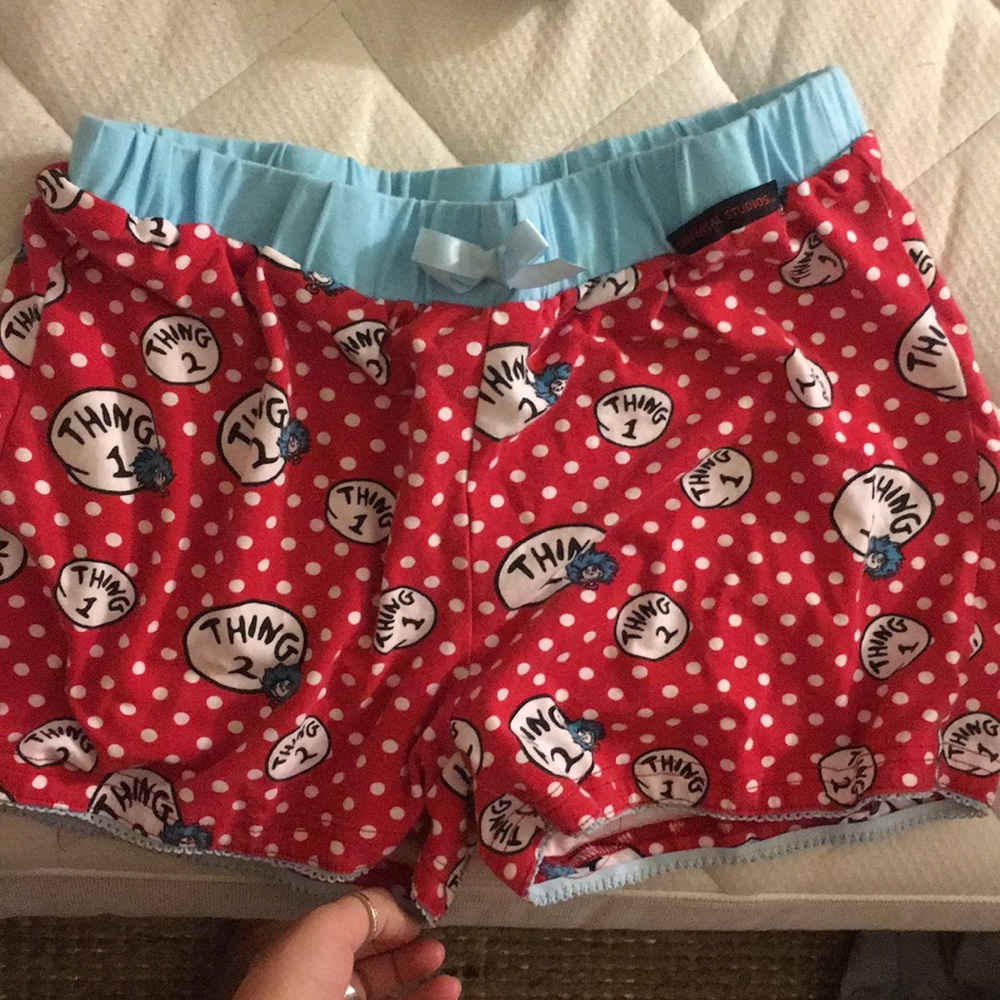Thing One Thing Two PJ Shorts