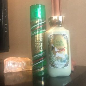 Vanilla Bean Fragrance Mist and Body Lotion Set