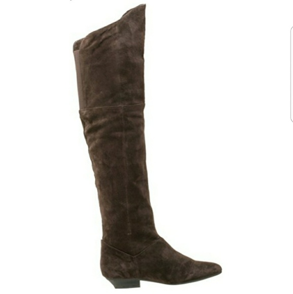 Black Suede Boots - Picture 4 of 7