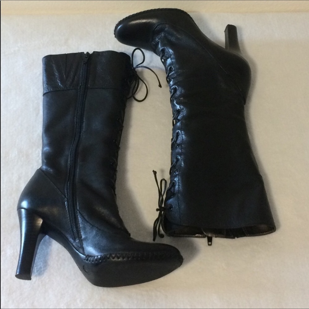 Gianni Bini Lace Up Boots