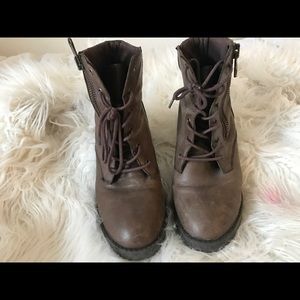 Brown boots