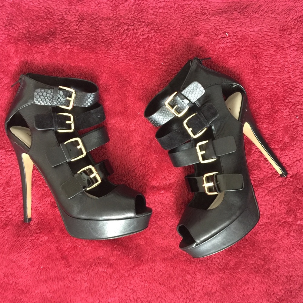Black heels