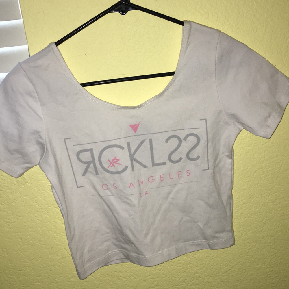 young & reckless crop top