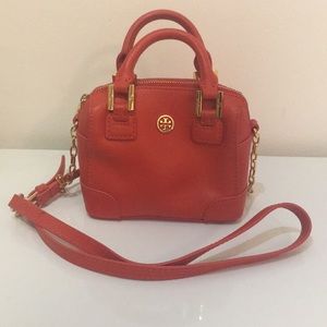 Mini Orange Tory Burch Bag