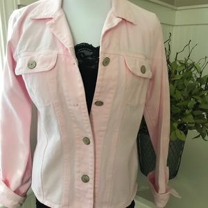 Cabi Pink Denium Jacket