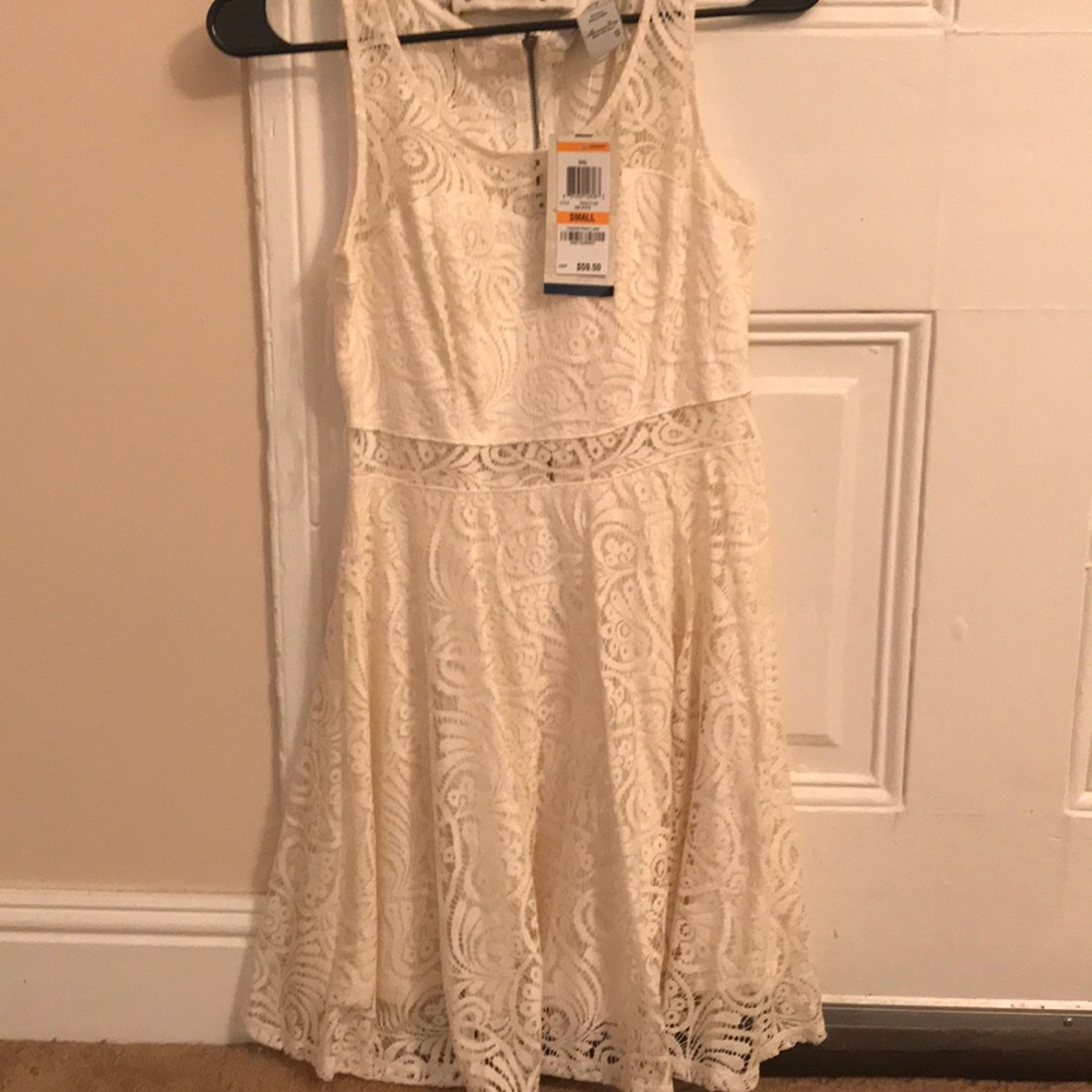 Off white dress