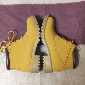 Lace up boots from Primark