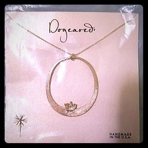Dogeared karma lotus necklace