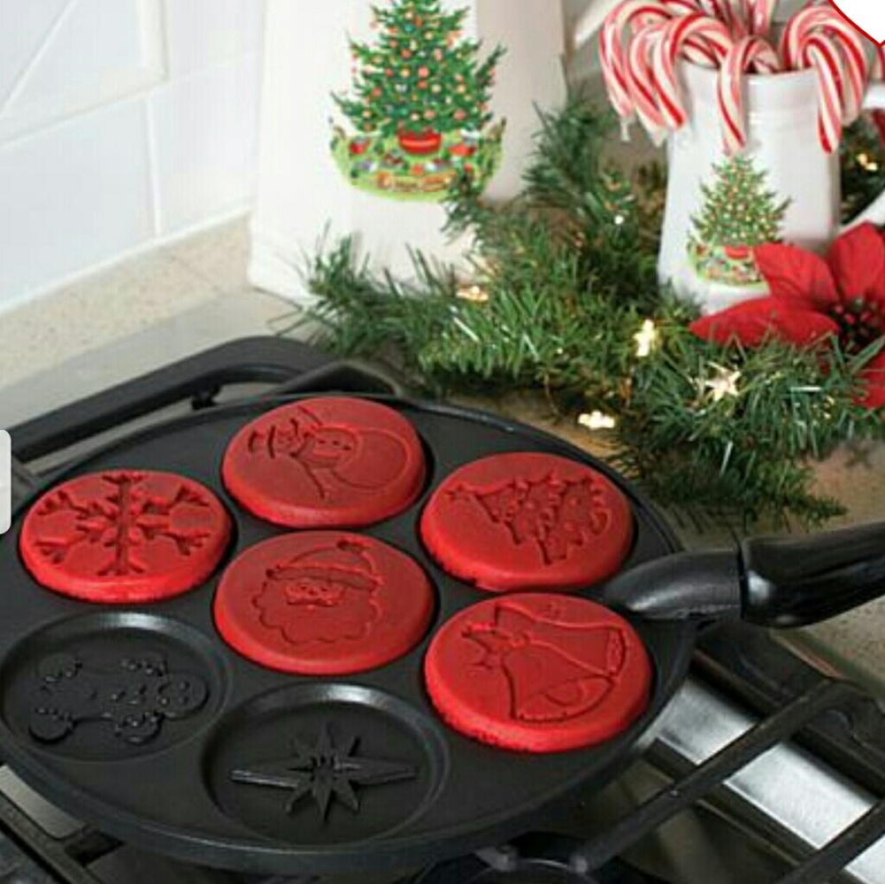 NIB Nordic Ware Holiday Pancake Pan