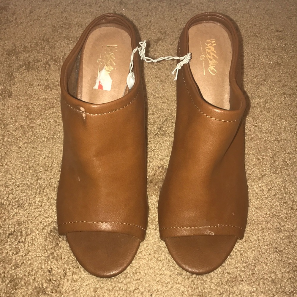 High heeled Mules | open toe