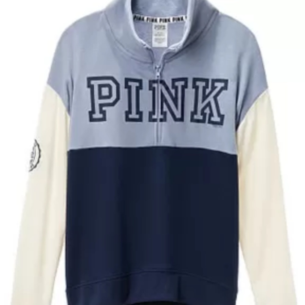 VS Pink Quarter Zip