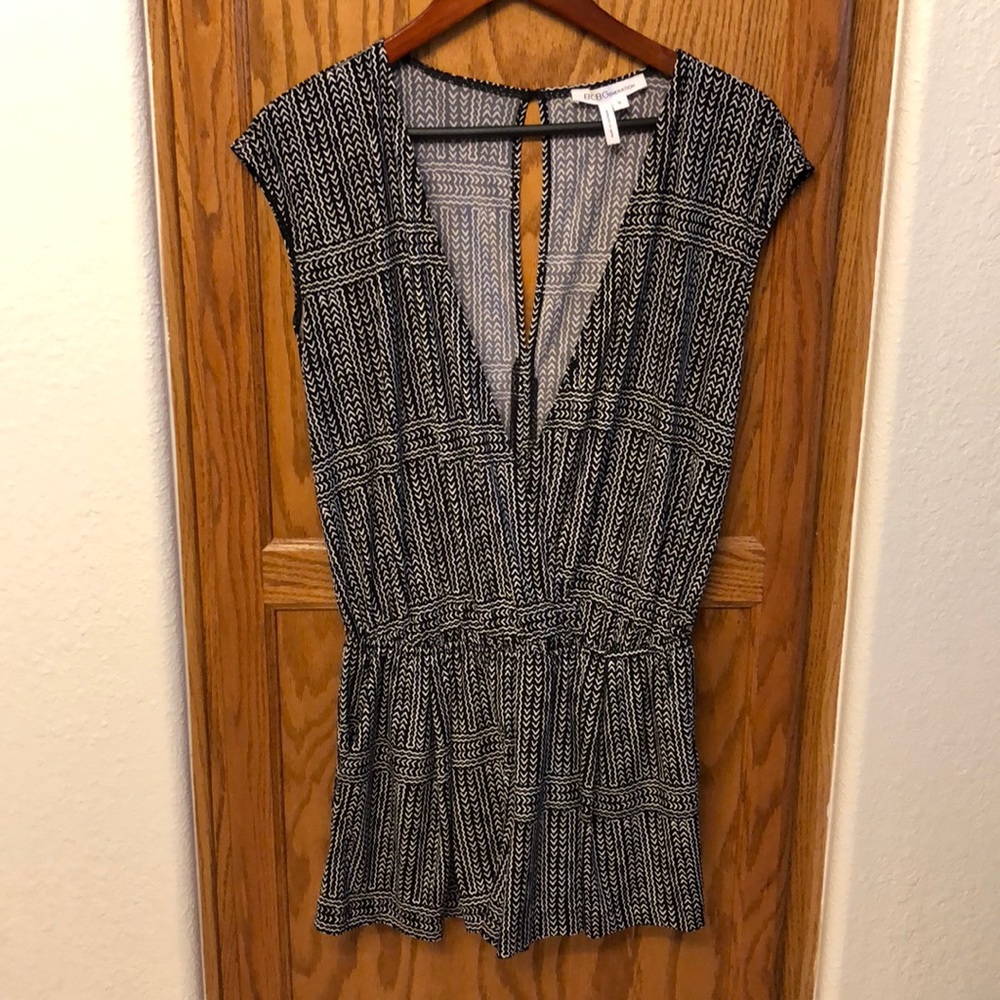 BCBGeneration Aztec Romper