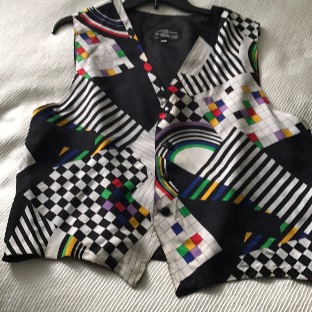 Vest - multicolored eclectic