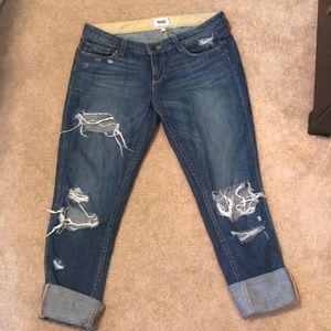 Paige Cuffed Jeans- Jimmy Jimmy skinny