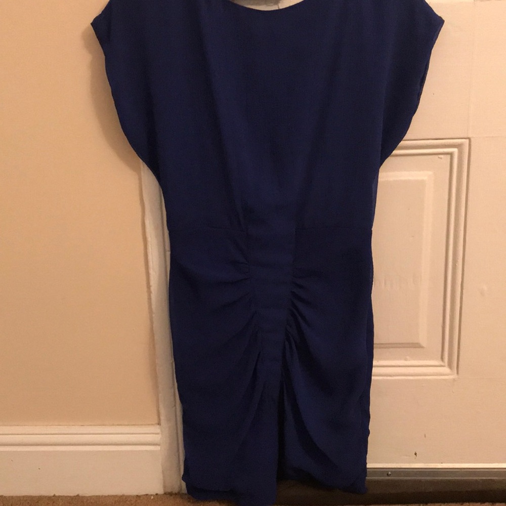 Backless royal blue dress-perfect for New Years!
