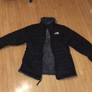 North face reversible jacket
