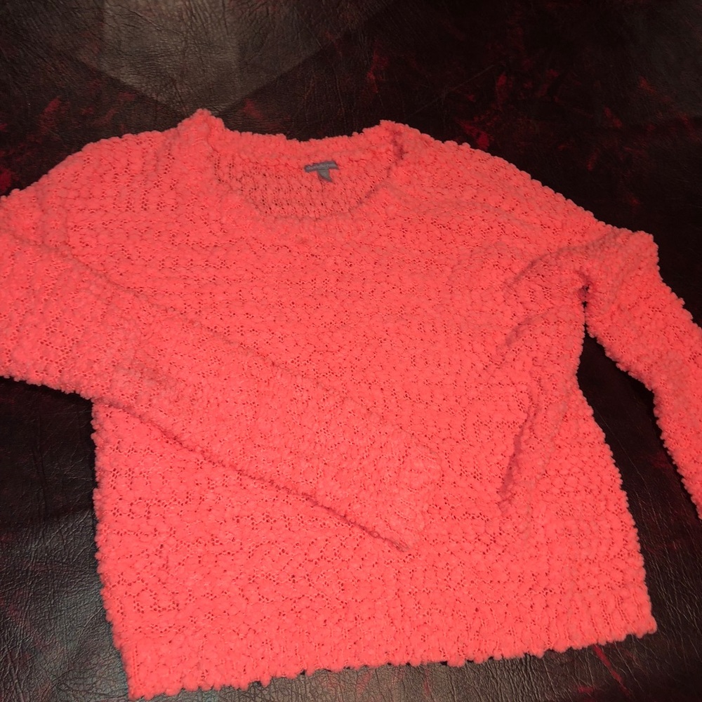 PINK CHAROLETTE RUSSE SWEATER SIZE EXTRA SMALL!