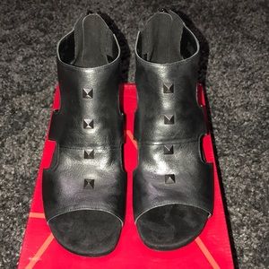 NWB Open Toe Wedges