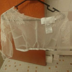 Tulle Topper lace Ivory