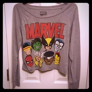 Marvel crop top