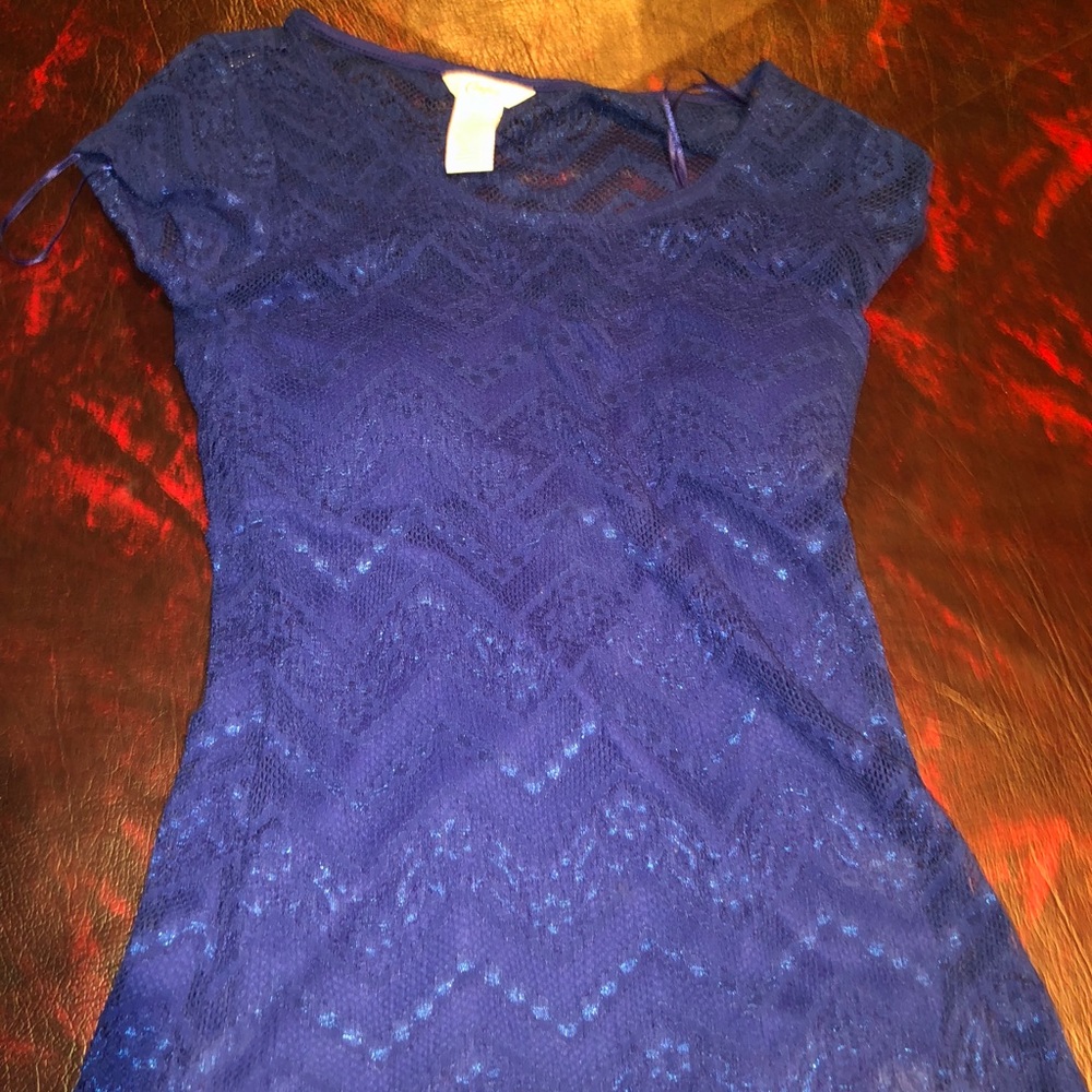 CANDIES BLUE SHIRT SIZE EXTRA SMALL