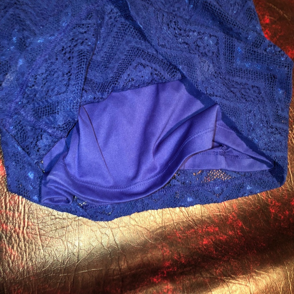 CANDIES BLUE SHIRT SIZE EXTRA SMALL - Picture 3 of 4