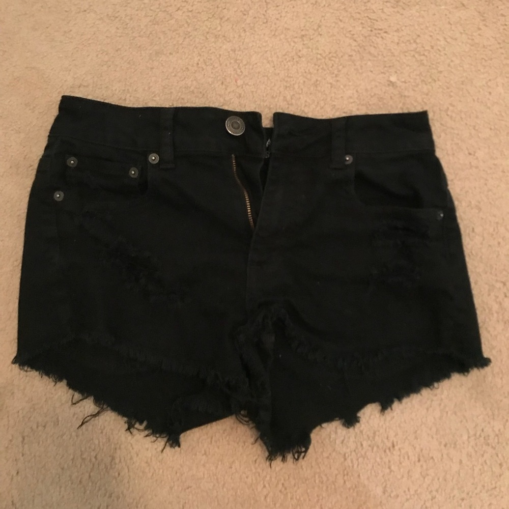 american eagle jean shorts