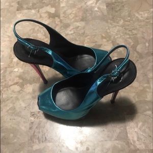 Giuseppe Zanotti Multi Color Heels