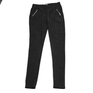 Black Hot Kiss Shiny Leggings