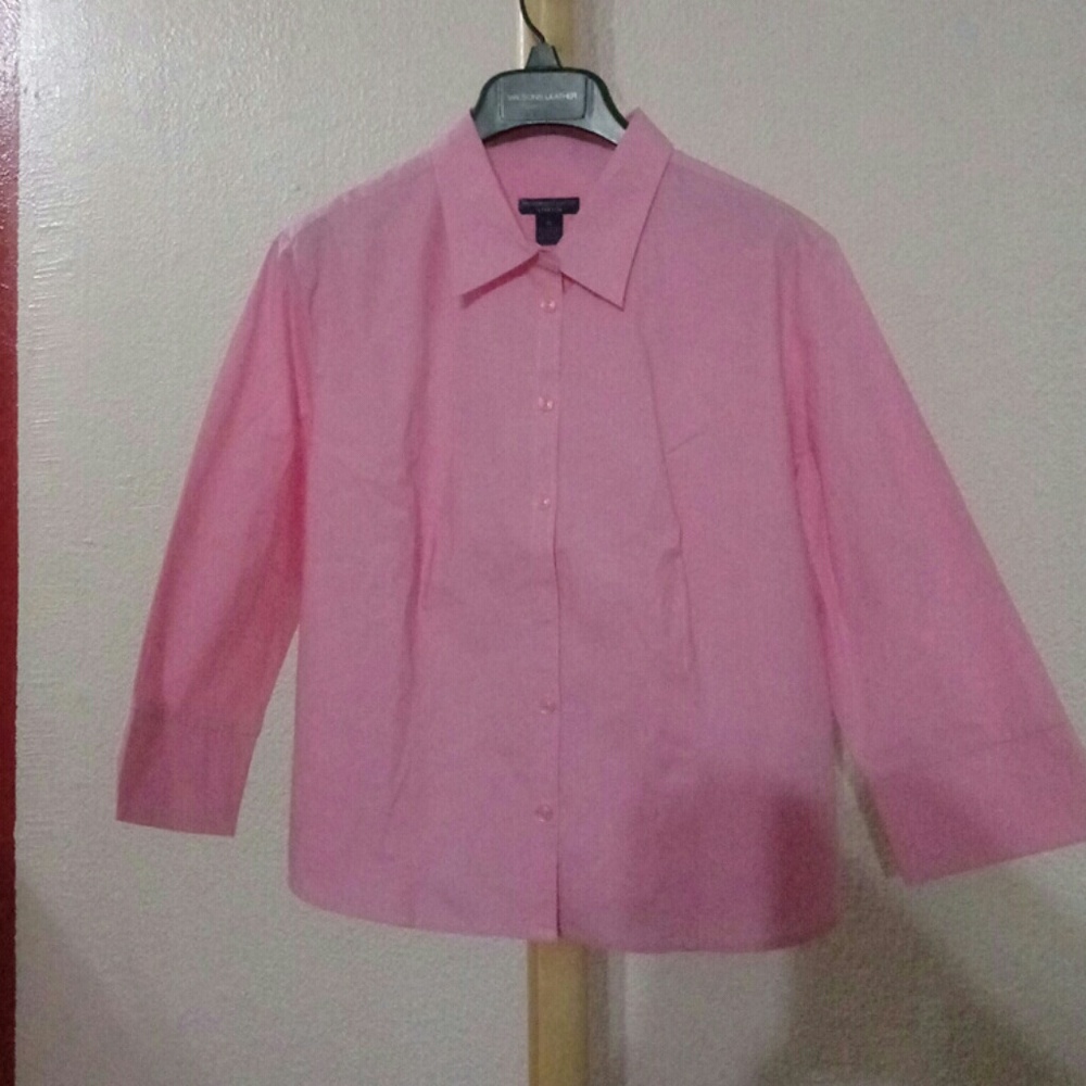 Westbound Petites Stretch Button Down Shirt