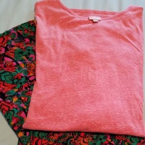 Lula Roe Irma & Leggings Never worn