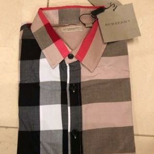 Burberry Button Down