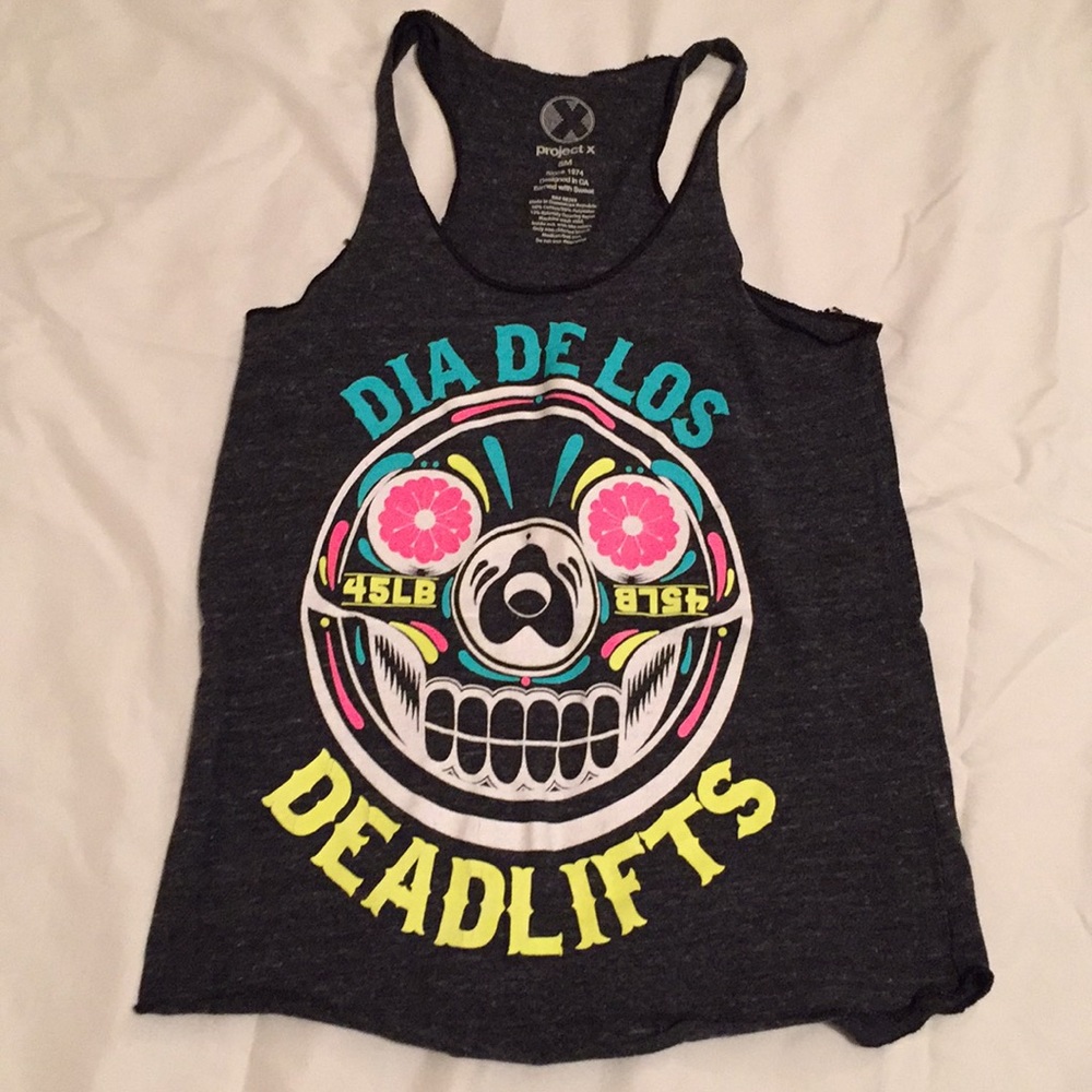 Workout “Dia de los Deadlifts” Tank