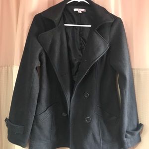 Black warm coat