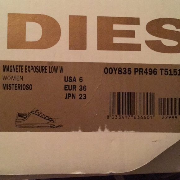 Diesel sneakers size 6 - Picture 7 of 8