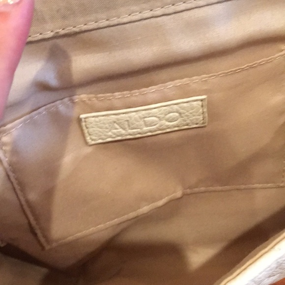 Aldo Quilted Patent Leather Convertible Crossbody - Picture 3 of 4