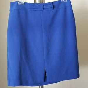 Banana Republic Cobalt Blue Miniskirt - Sz 6P NWOT