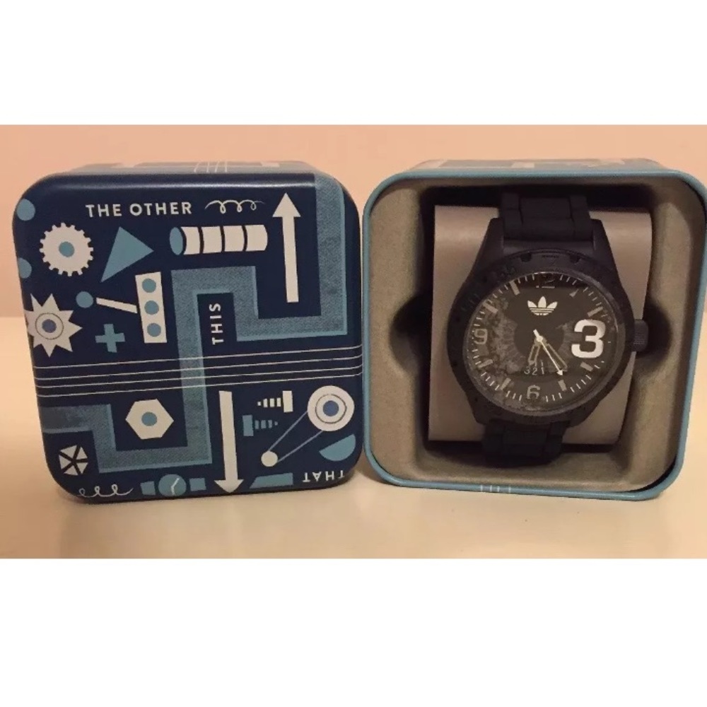 Black And Gray Adidas Watch ADH2965