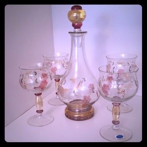 TGMG Crystal Wine Set