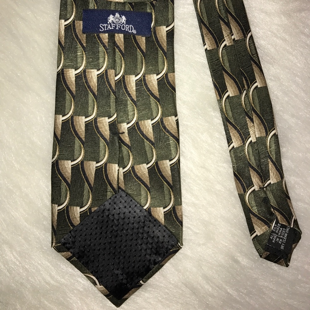Stafford All Silk Men's Tie