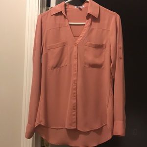 Express The Portofino Slim Fit Button Down