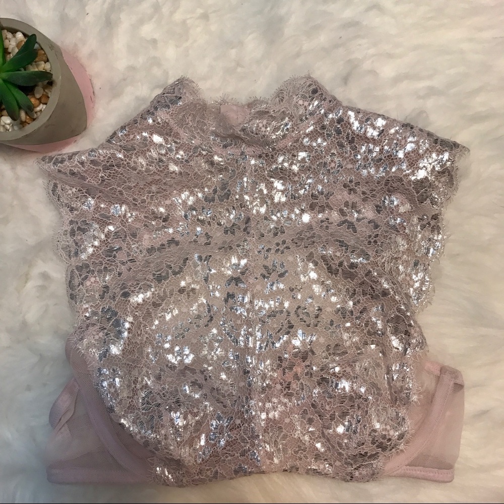 LAST !NWT Victoria's Secret bra top lingerie shirt - Picture 2 of 5