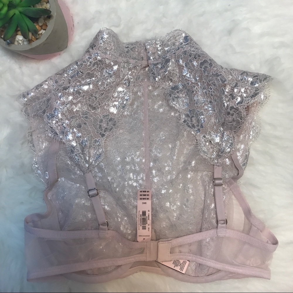 LAST !NWT Victoria's Secret bra top lingerie shirt - Picture 4 of 5