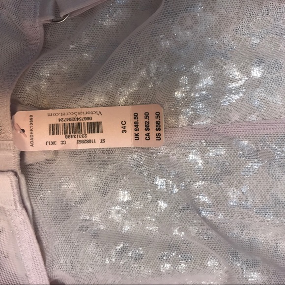 LAST !NWT Victoria's Secret bra top lingerie shirt - Picture 5 of 5