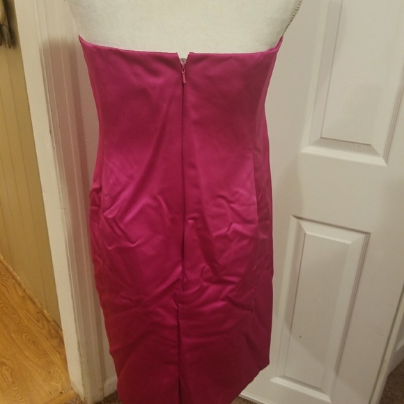NWT Davids Bridal Pink Short Dress - Picture 3 of 4
