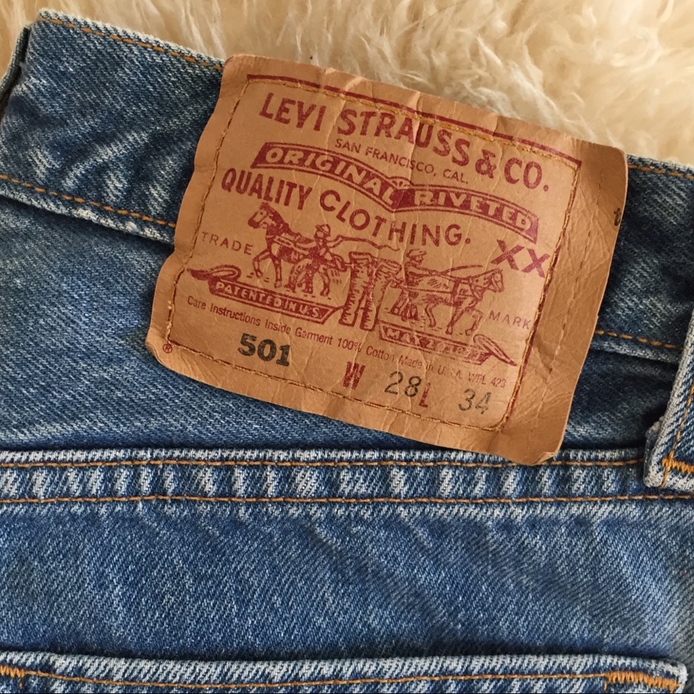 Sold!!🚫 Vintage 501 Levi’s Jeans - Picture 6 of 8