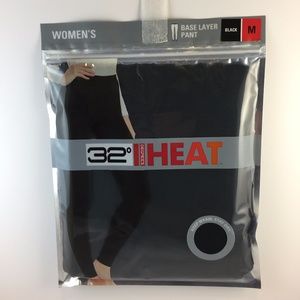 NEW 32 Degrees Heat Ladies Base Layer Pant MEDIUM
